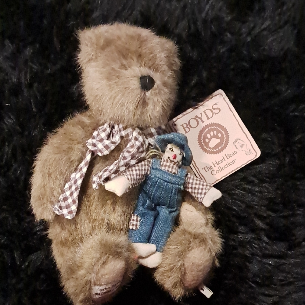 Boyds Collection Teddy Bear with Doll